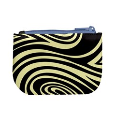 Yellow Zebra Mini Coin Purse from ArtsNow.com Back