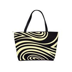 Yellow Zebra Classic Shoulder Handbag from ArtsNow.com Back