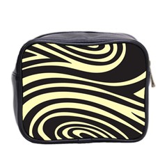 Yellow Zebra Mini Toiletries Bag (Two Sides) from ArtsNow.com Back