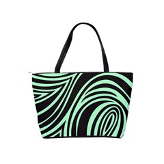 Green Zebra Classic Shoulder Handbag from ArtsNow.com Back