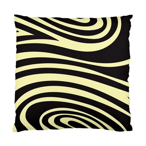 Yellow Zebra Cushion Case (One Side) from ArtsNow.com Front