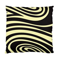 Yellow Zebra Cushion Case (Two Sides) from ArtsNow.com Back