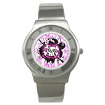 Cartoon Skull Stainless Steel Watch