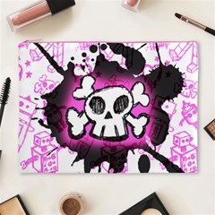 Cartoon Skull Cosmetic Bag (XL) from ArtsNow.com Front