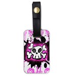 Cartoon Skull Luggage Tag (one side)