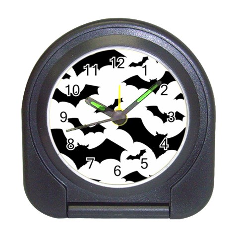 Deathrock Bats Travel Alarm Clock from ArtsNow.com Front