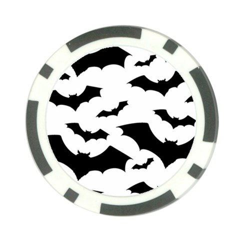 Deathrock Bats Poker Chip Card Guard (10 pack) from ArtsNow.com Back