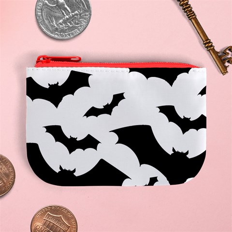 Deathrock Bats Mini Coin Purse from ArtsNow.com Front