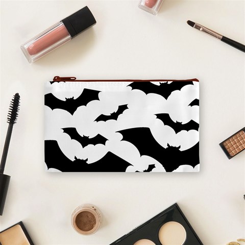 Deathrock Bats Cosmetic Bag (Small) from ArtsNow.com Front