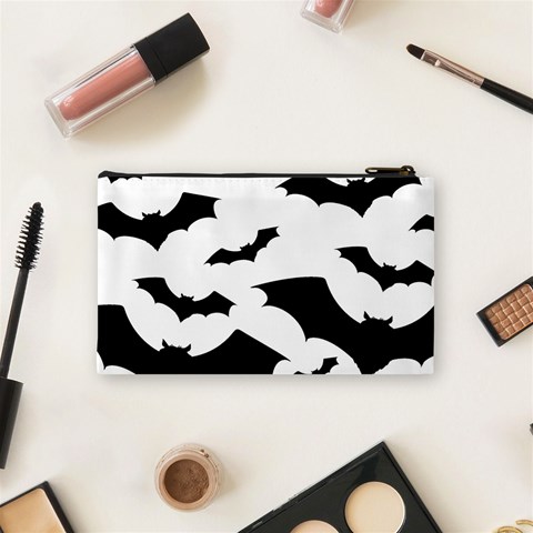 Deathrock Bats Cosmetic Bag (Small) from ArtsNow.com Back