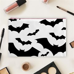 Deathrock Bats Cosmetic Bag (Large) from ArtsNow.com Front