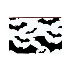 Deathrock Bats Cosmetic Bag (Large) from ArtsNow.com Front