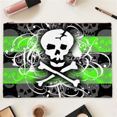 Deathrock Skull Cosmetic Bag (XXL) from ArtsNow.com Front