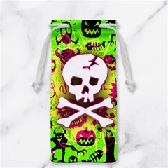 Deathrock Skull & Crossbones Jewelry Bag from ArtsNow.com Front