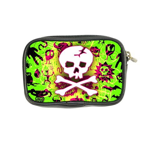 Deathrock Skull & Crossbones Coin Purse from ArtsNow.com Back