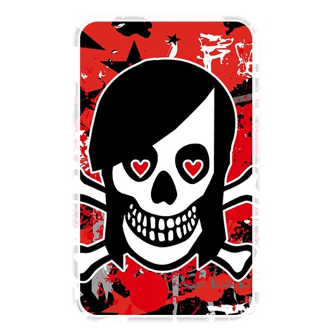 Emo Girl Skull Memory Card Reader (Rectangular) from ArtsNow.com Front