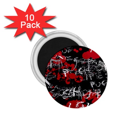 Emo Graffiti 1.75  Magnet (10 pack)  from ArtsNow.com Front