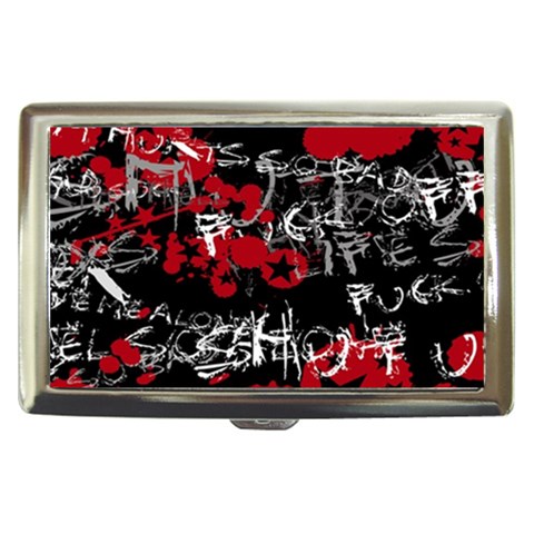 Emo Graffiti Cigarette Money Case from ArtsNow.com Front