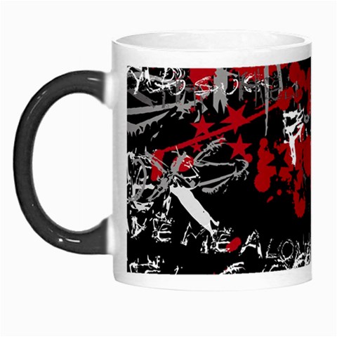 Emo Graffiti Morph Mug from ArtsNow.com Left