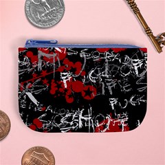 Emo Graffiti Mini Coin Purse from ArtsNow.com Front