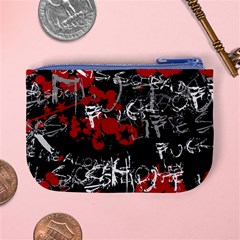 Emo Graffiti Mini Coin Purse from ArtsNow.com Back