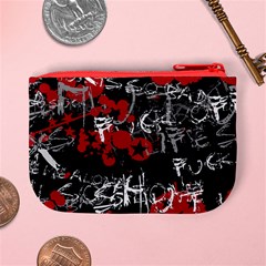 Emo Graffiti Mini Coin Purse from ArtsNow.com Back