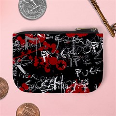 Emo Graffiti Mini Coin Purse from ArtsNow.com Back