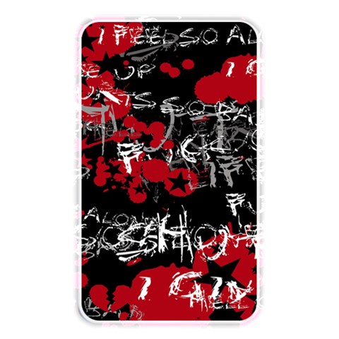 Emo Graffiti Memory Card Reader (Rectangular) from ArtsNow.com Front