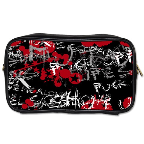 Emo Graffiti Toiletries Bag (One Side) from ArtsNow.com Front