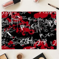 Emo Graffiti Cosmetic Bag (XXL) from ArtsNow.com Front