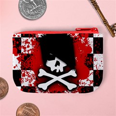 Emo Skull Mini Coin Purse from ArtsNow.com Back