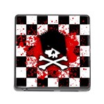 Emo Skull Memory Card Reader with Storage (Square)