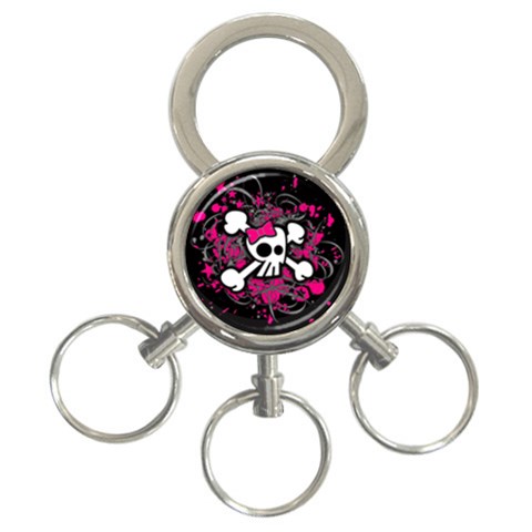 Girly Skull & Crossbones 3 Front