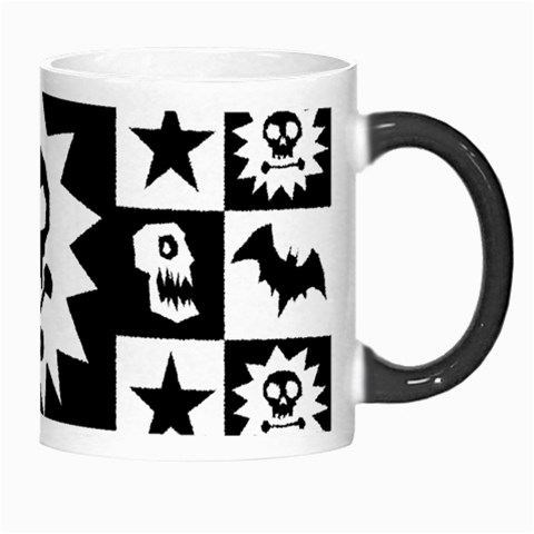 Gothic Punk Skull Morph Mug from ArtsNow.com Right