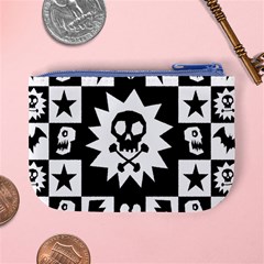 Gothic Punk Skull Mini Coin Purse from ArtsNow.com Back