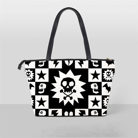 Gothic Punk Skull Classic Shoulder Handbag from ArtsNow.com Back