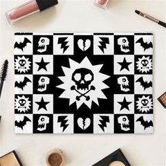 Gothic Punk Skull Cosmetic Bag (XL) from ArtsNow.com Back