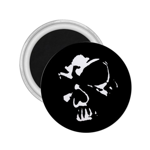 Gothic Skull 2.25  Magnet from ArtsNow.com Front