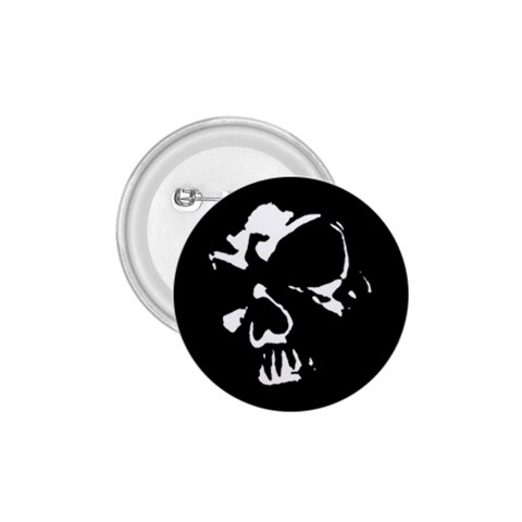 Gothic Skull 1.75  Button from ArtsNow.com Front