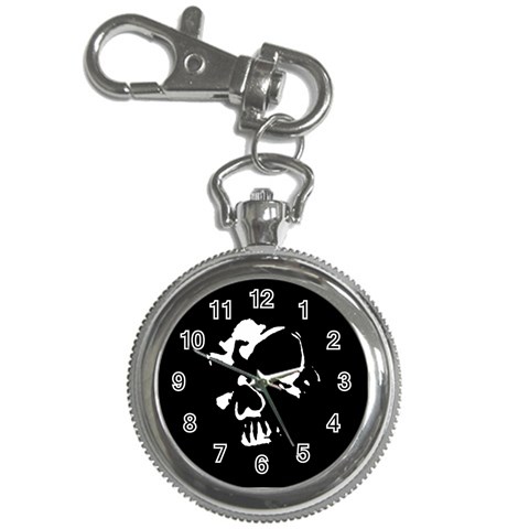 Gothic Skull Key Chain Watch from ArtsNow.com Front