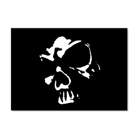 Gothic Skull Sticker A4 (10 pack) from ArtsNow.com Front