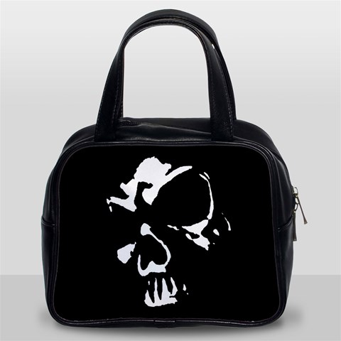 Gothic Skull Classic Handbag (Two Sides) from ArtsNow.com Front