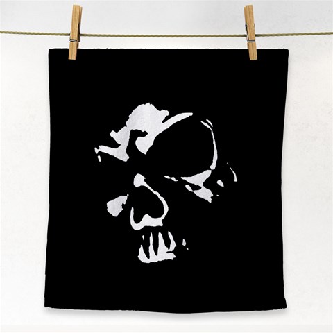 Gothic Skull Face Towel from ArtsNow.com Front