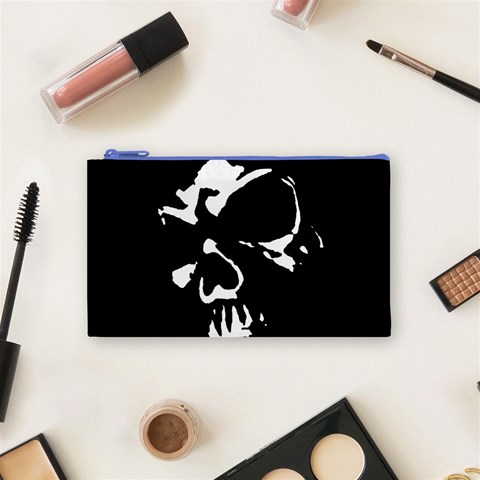 Gothic Skull Cosmetic Bag (Small) from ArtsNow.com Front