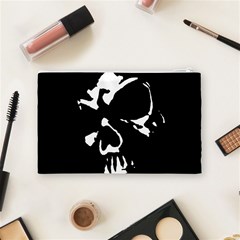 Gothic Skull Cosmetic Bag (Medium) from ArtsNow.com Back