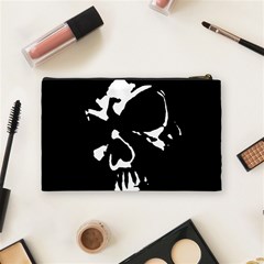 Gothic Skull Cosmetic Bag (Medium) from ArtsNow.com Back