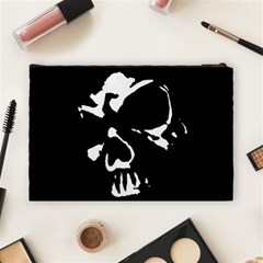 Gothic Skull Cosmetic Bag (Large) from ArtsNow.com Back