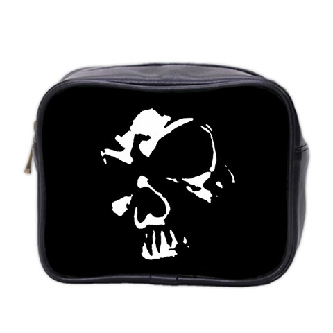 Gothic Skull Mini Toiletries Bag (Two Sides) from ArtsNow.com Front