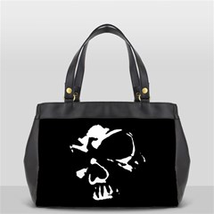 Gothic Skull Oversize Office Handbag (Two Sides) from ArtsNow.com Front