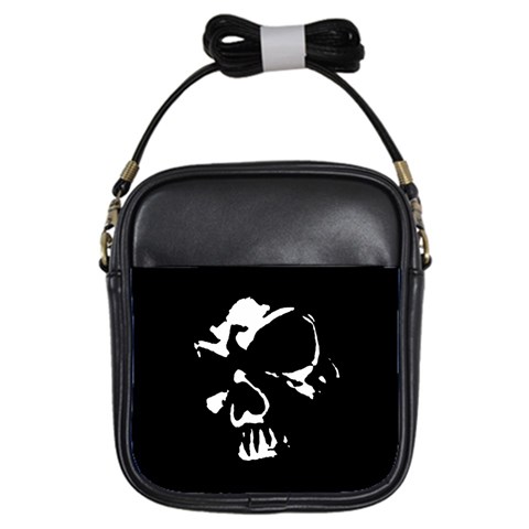 Gothic Skull Girls Sling Bag from ArtsNow.com Front